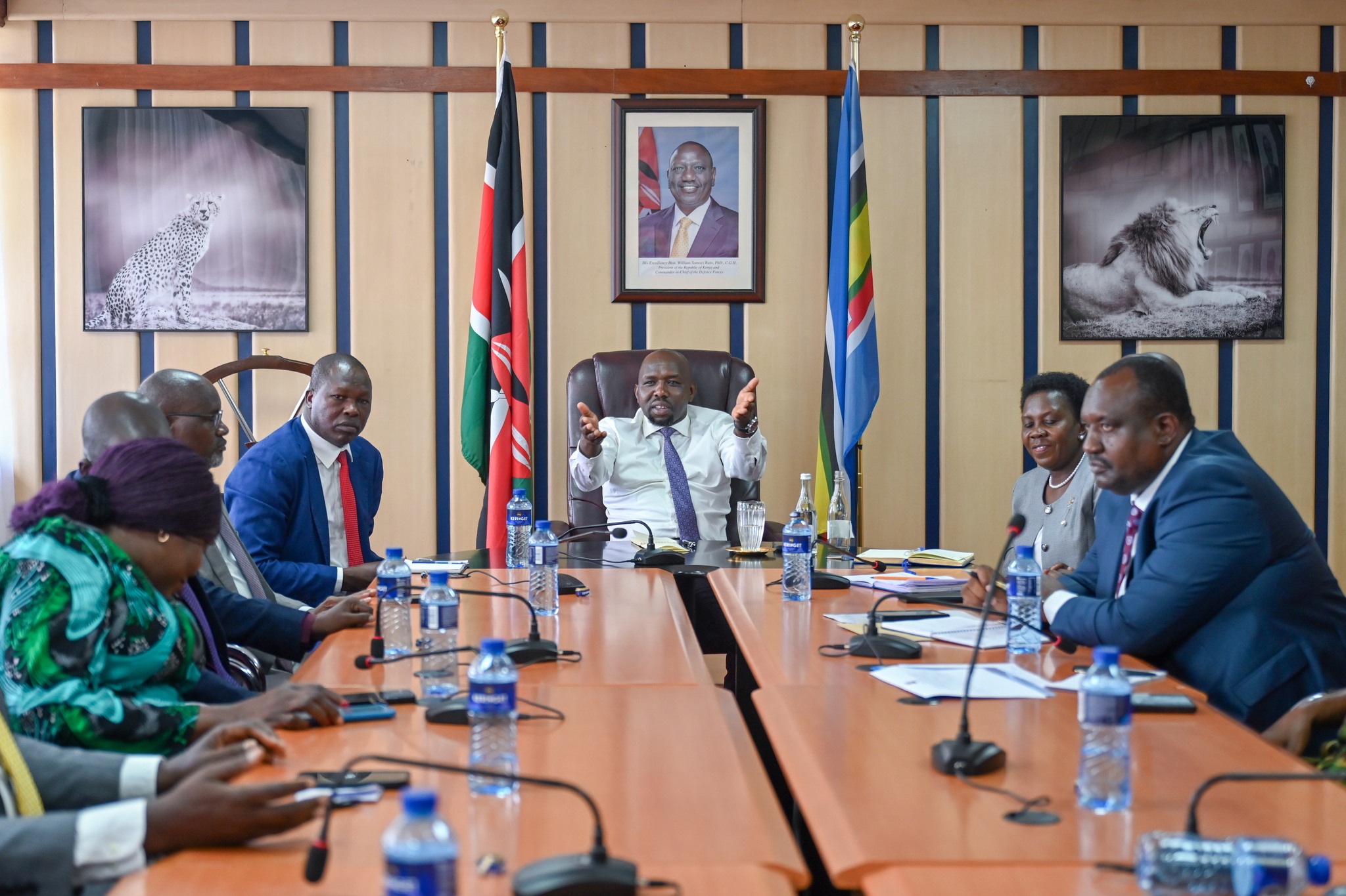 Murkomen Leads Turkana–West Pokot Leaders in Talks to Strengthen Security, Social Cohesion